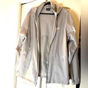 Gray Nike Windbreaker